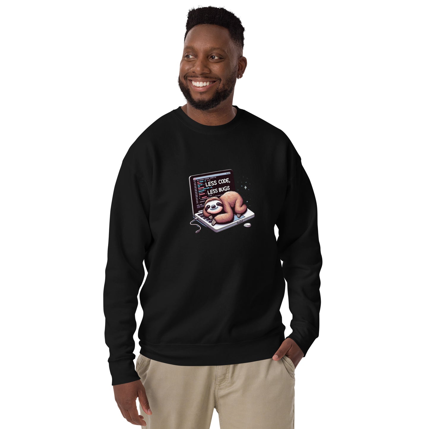 Sloth Developer Sweatshirt - Dark