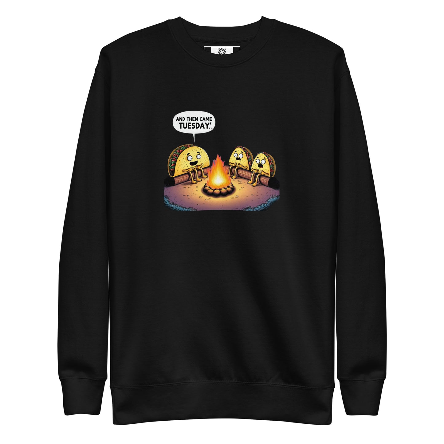 Scared Tacos Sweatshirt - Dark