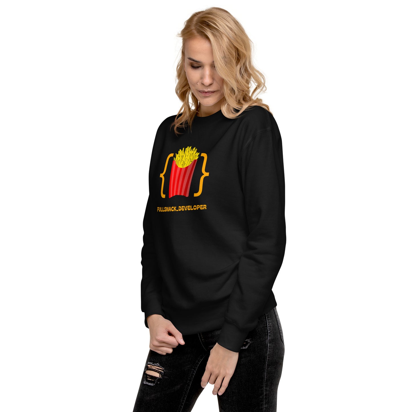 Full Fries Developer Sweatshirt - Dark