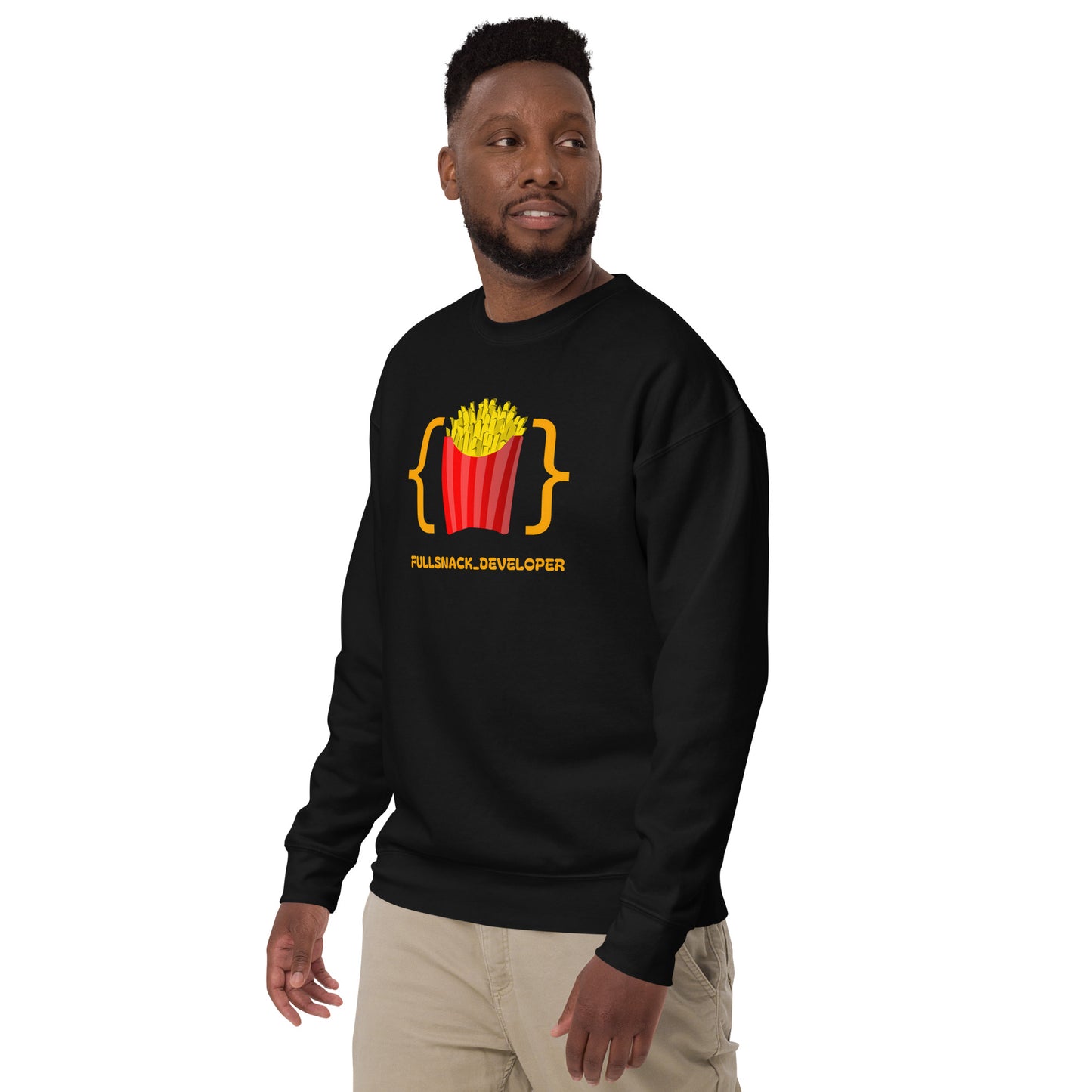 Full Fries Developer Sweatshirt - Dark