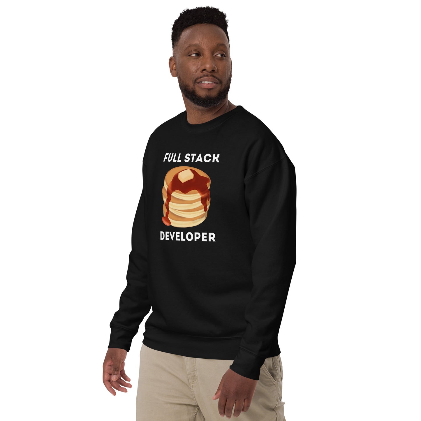 Full Pancakes Developer Sweatshirt - Dark