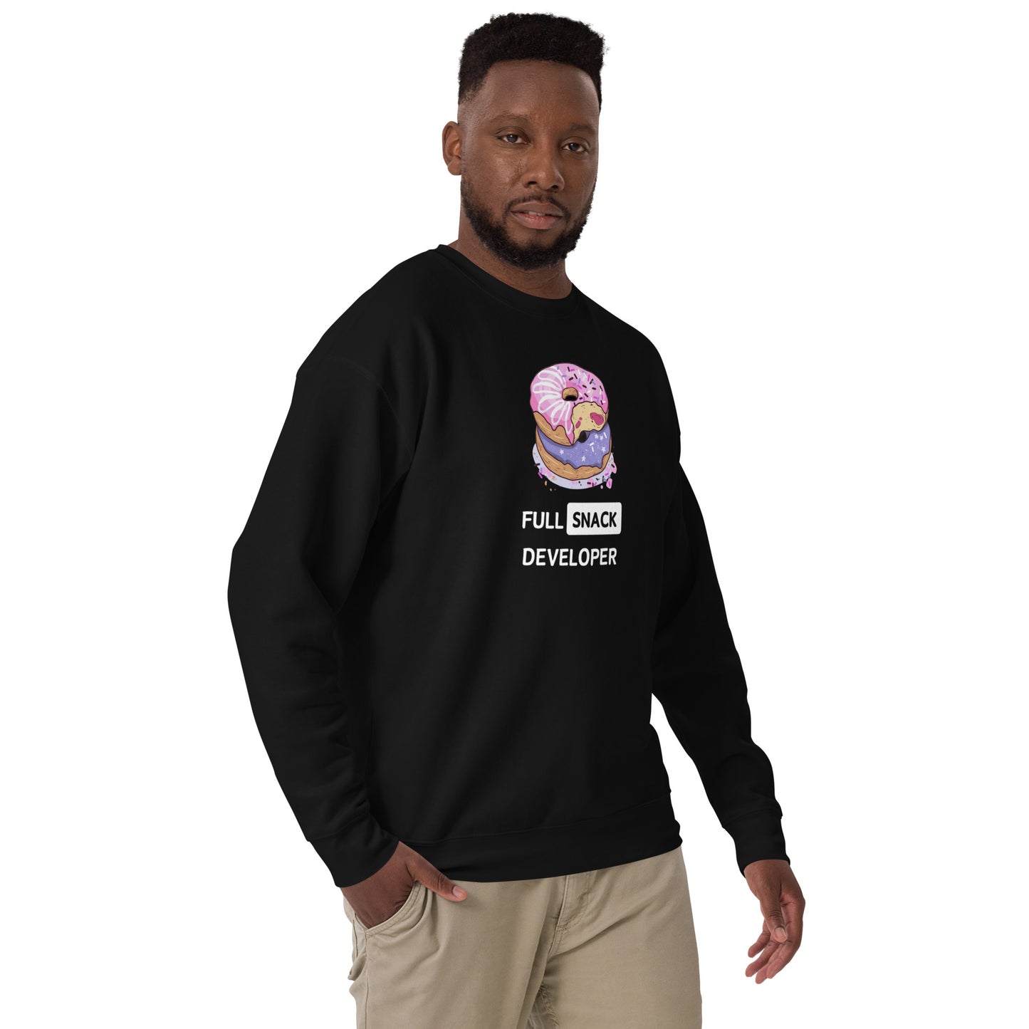 Full Snack Developer Sweatshirt - Dark