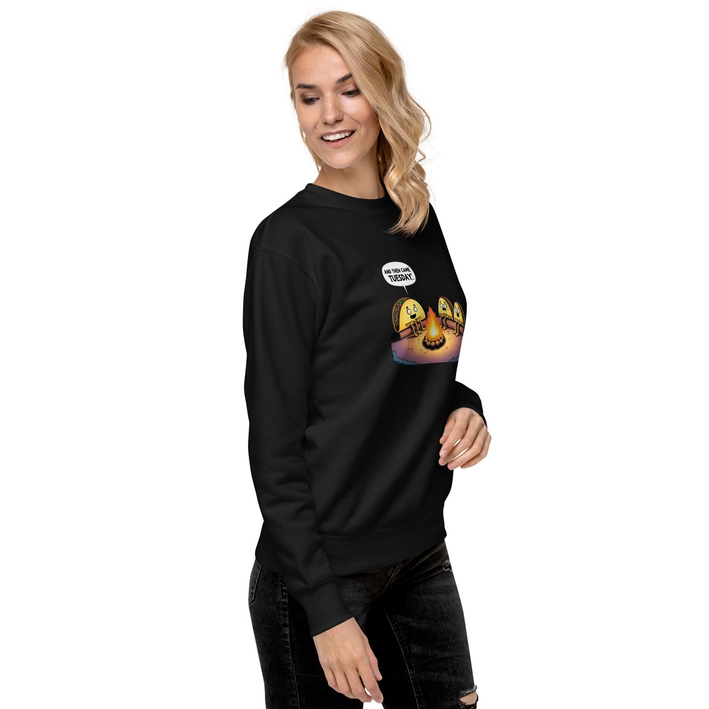 Scared Tacos Sweatshirt - Dark