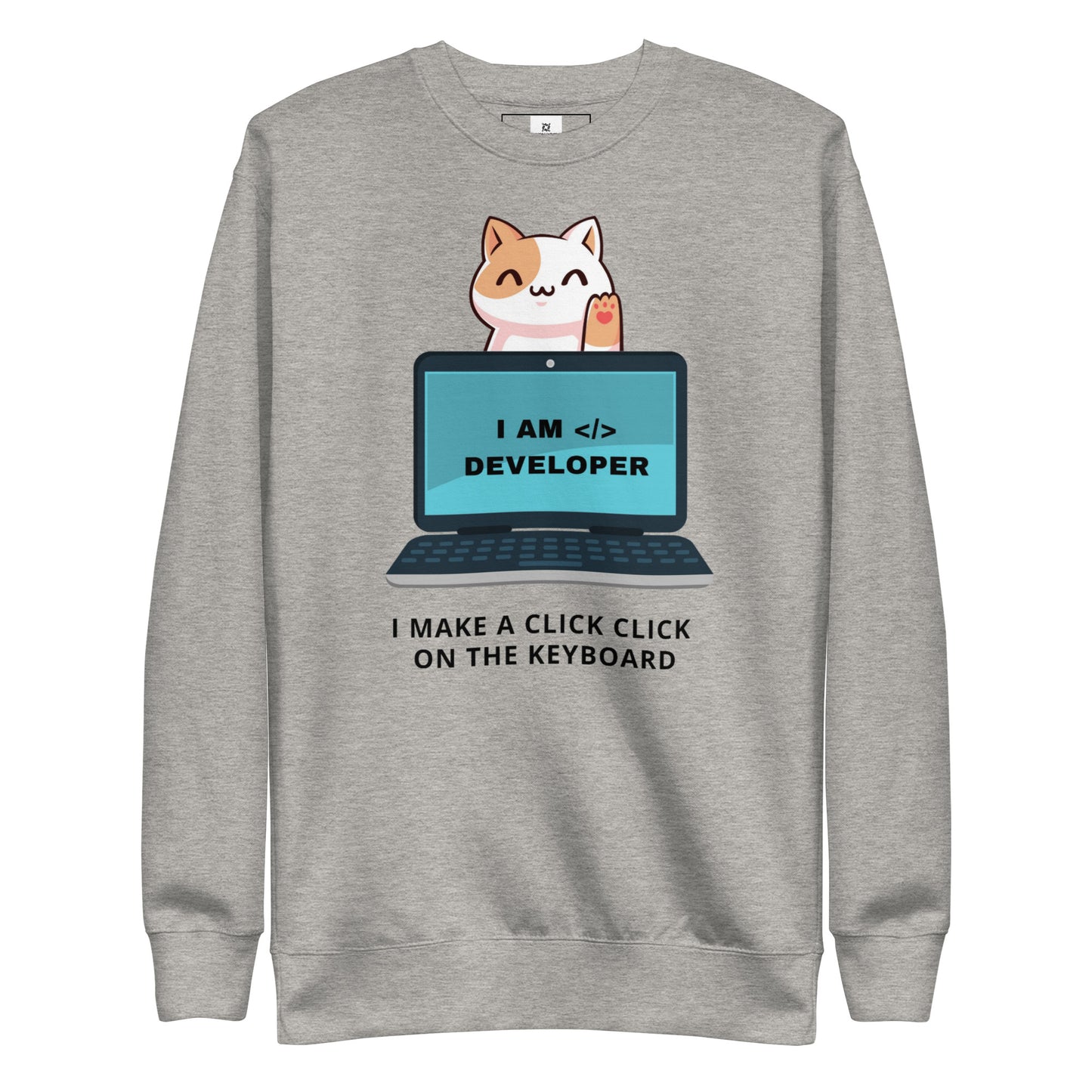 I am Developer Premium Sweatshirt - Light