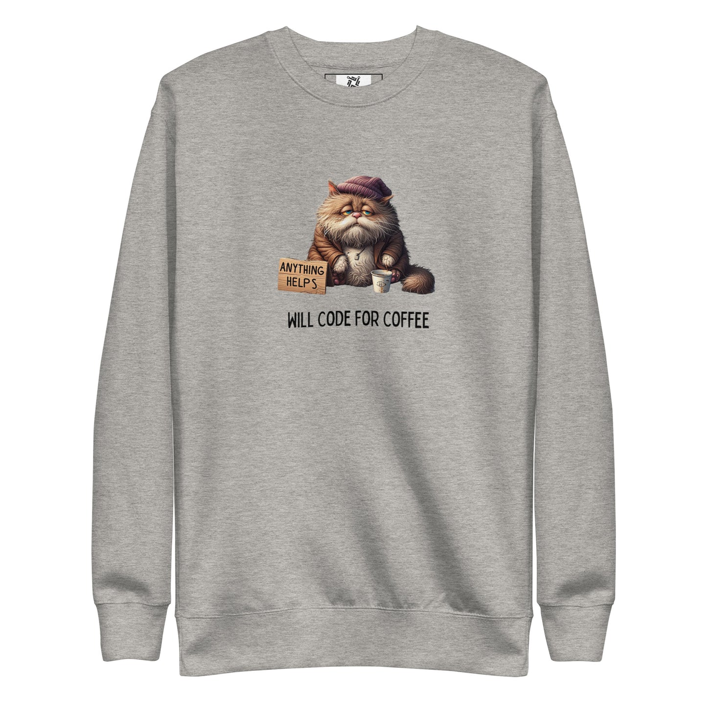 Homeless Kitty Developer Sweatshirt