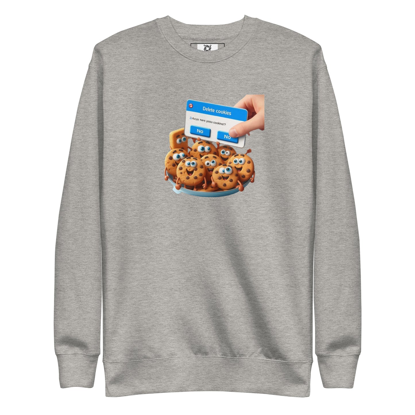 Delete Cookies Sweatshirt