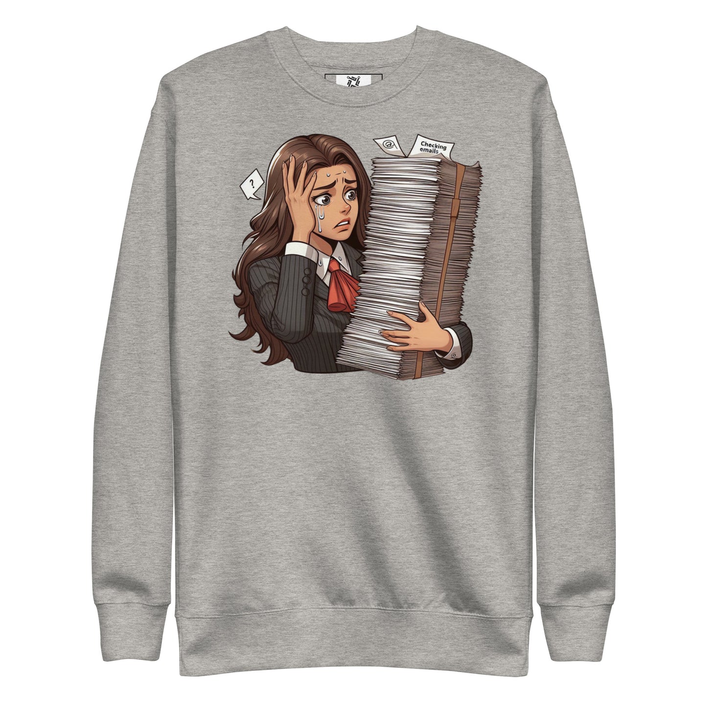 Checking Emails Sweatshirt