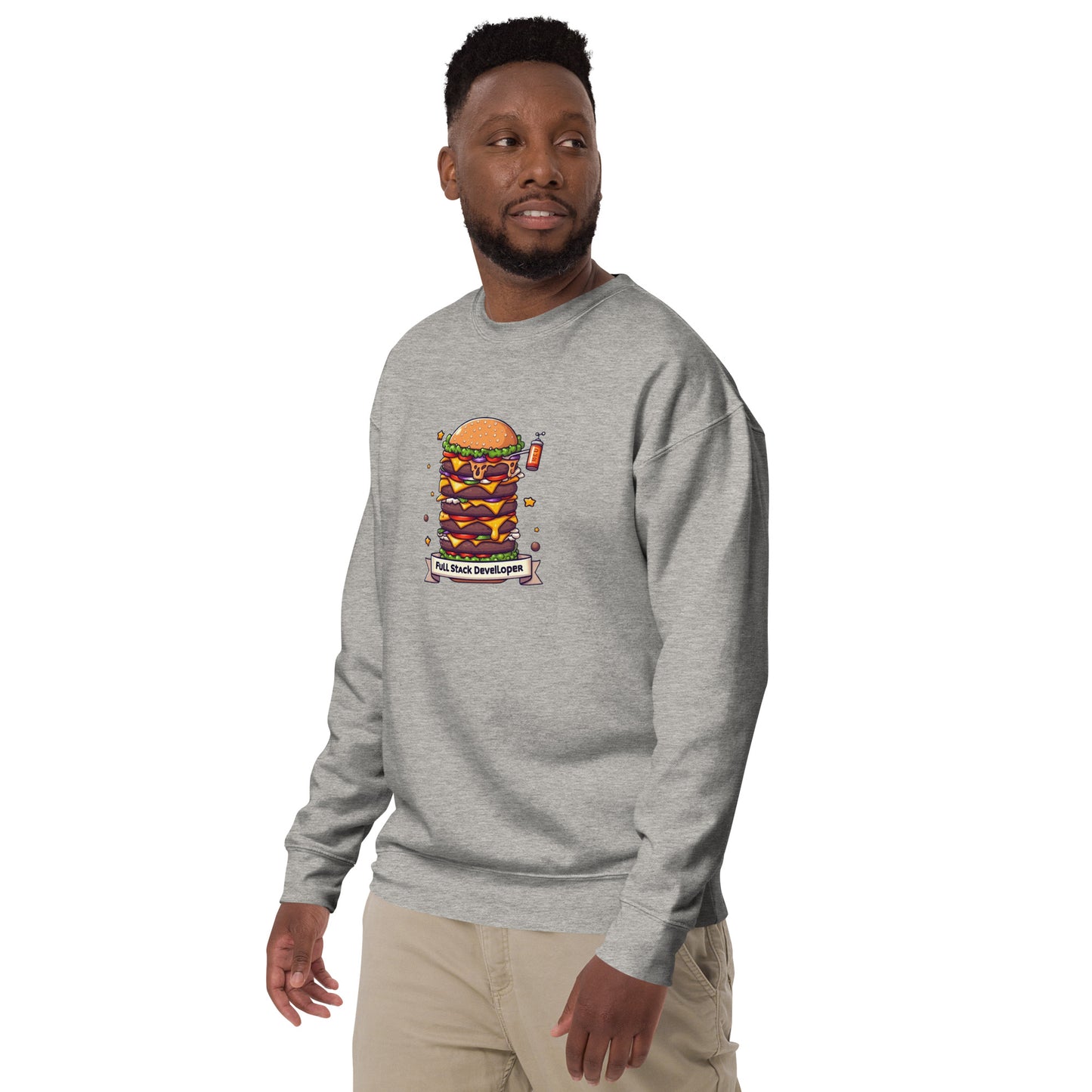 Burgers Full Stacker Sweatshirt