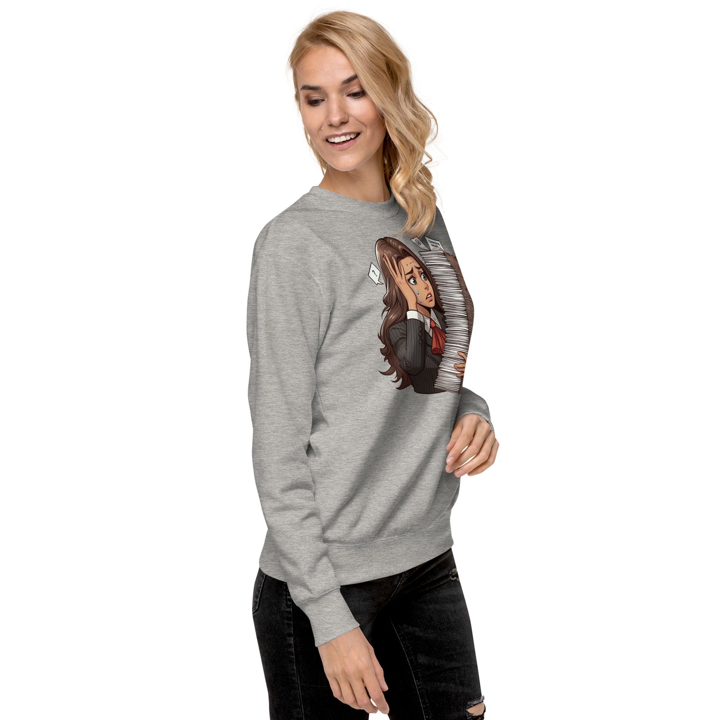 Checking Emails Sweatshirt