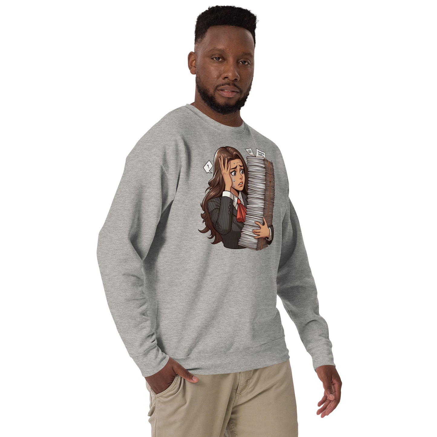 Checking Emails Sweatshirt