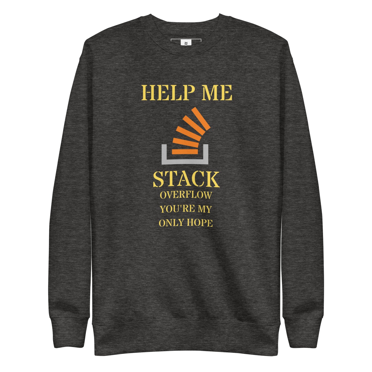 Help Me Stack Overflow Premium Sweatshirt