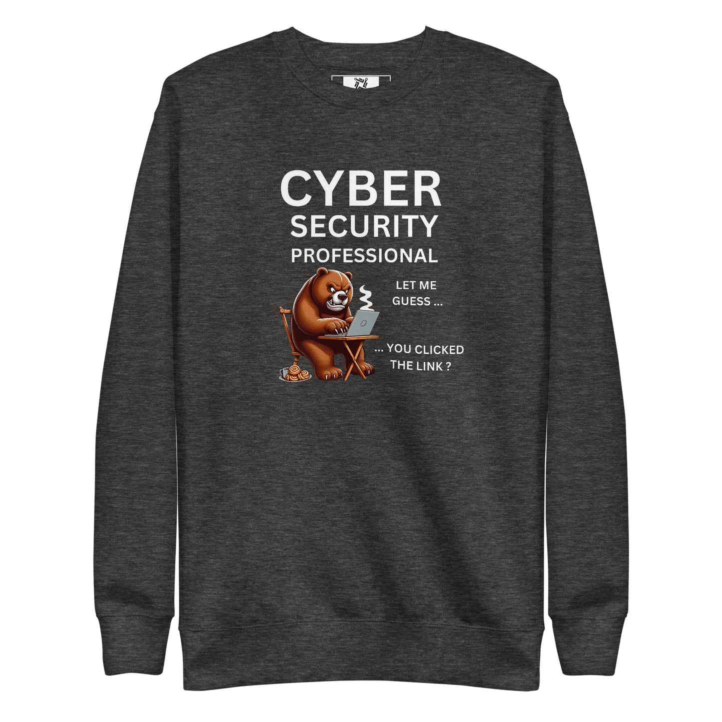 Cyber Bear Sweatshirt - Dark