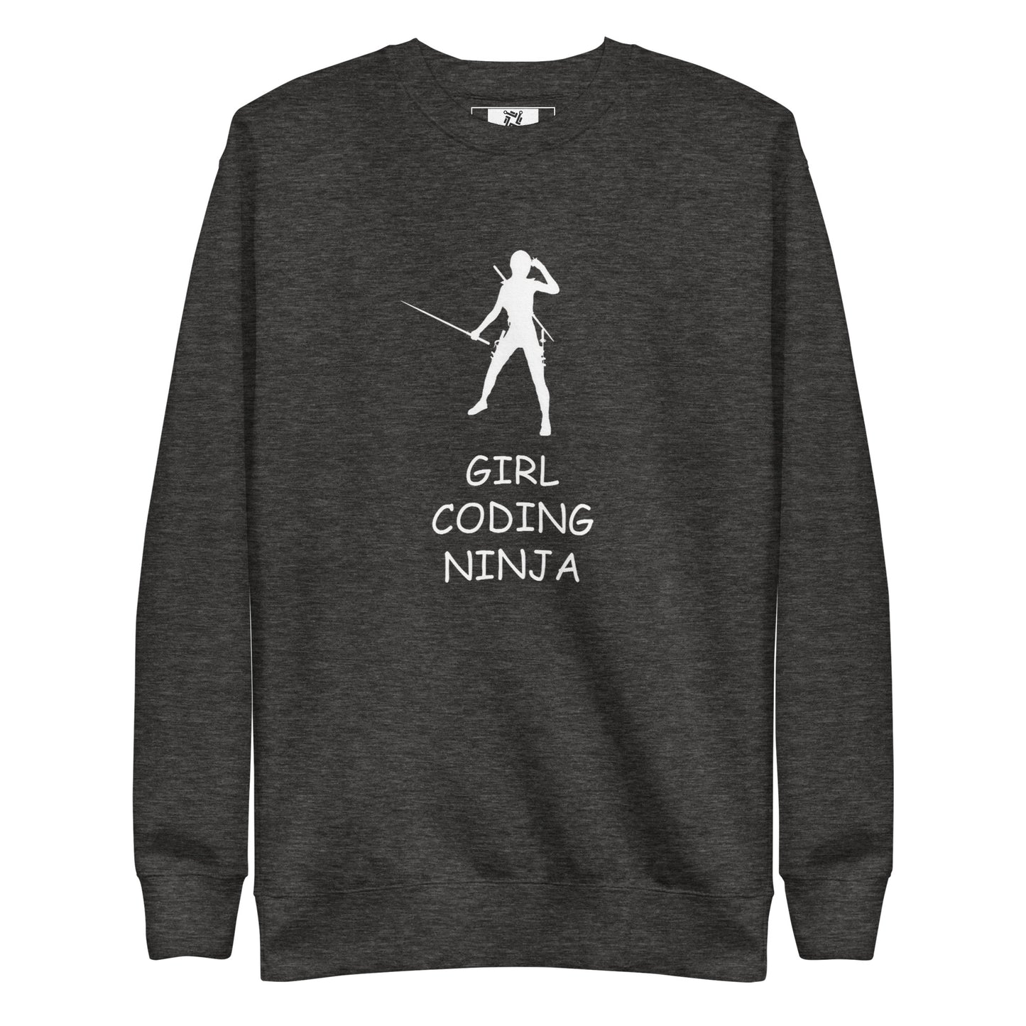 Coding Girl Sweatshirt - Dark