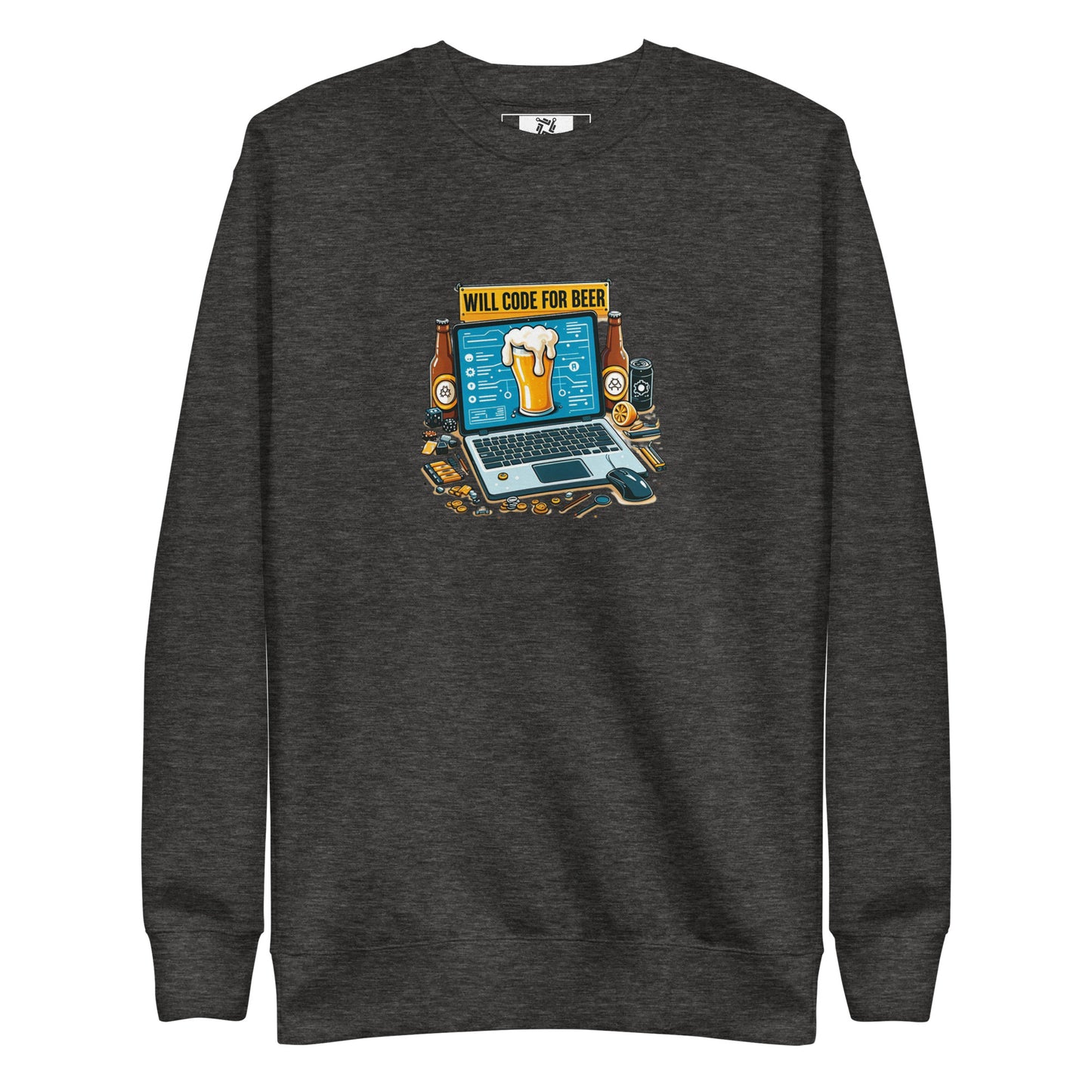 Code For Beer Sweatshirt - Dark