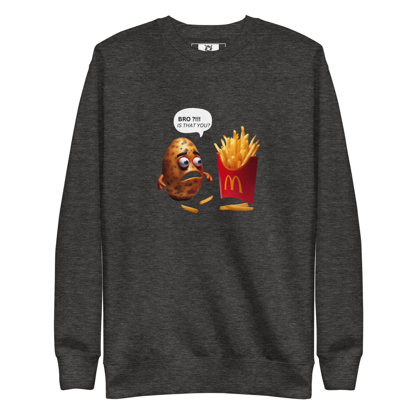 Fried Potato Sweatshirt - Dark