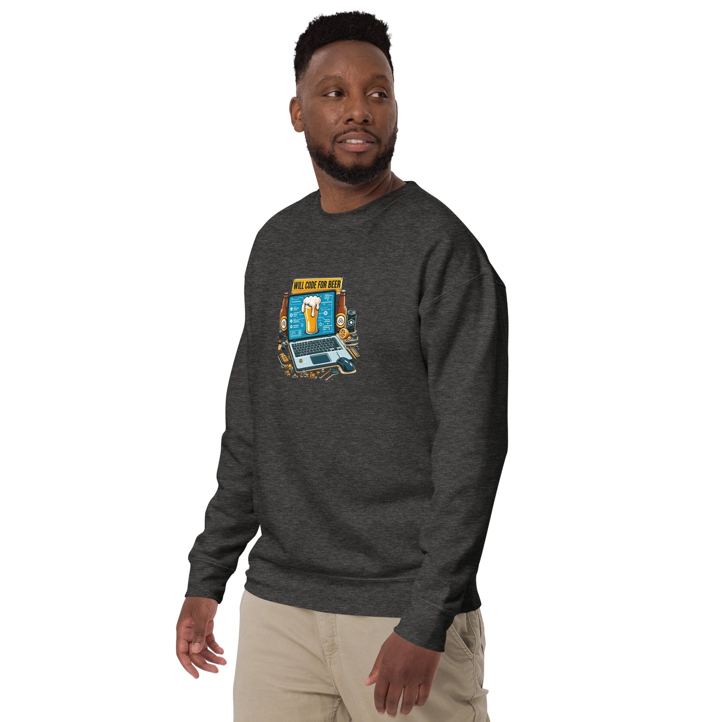 Code For Beer Sweatshirt - Dark