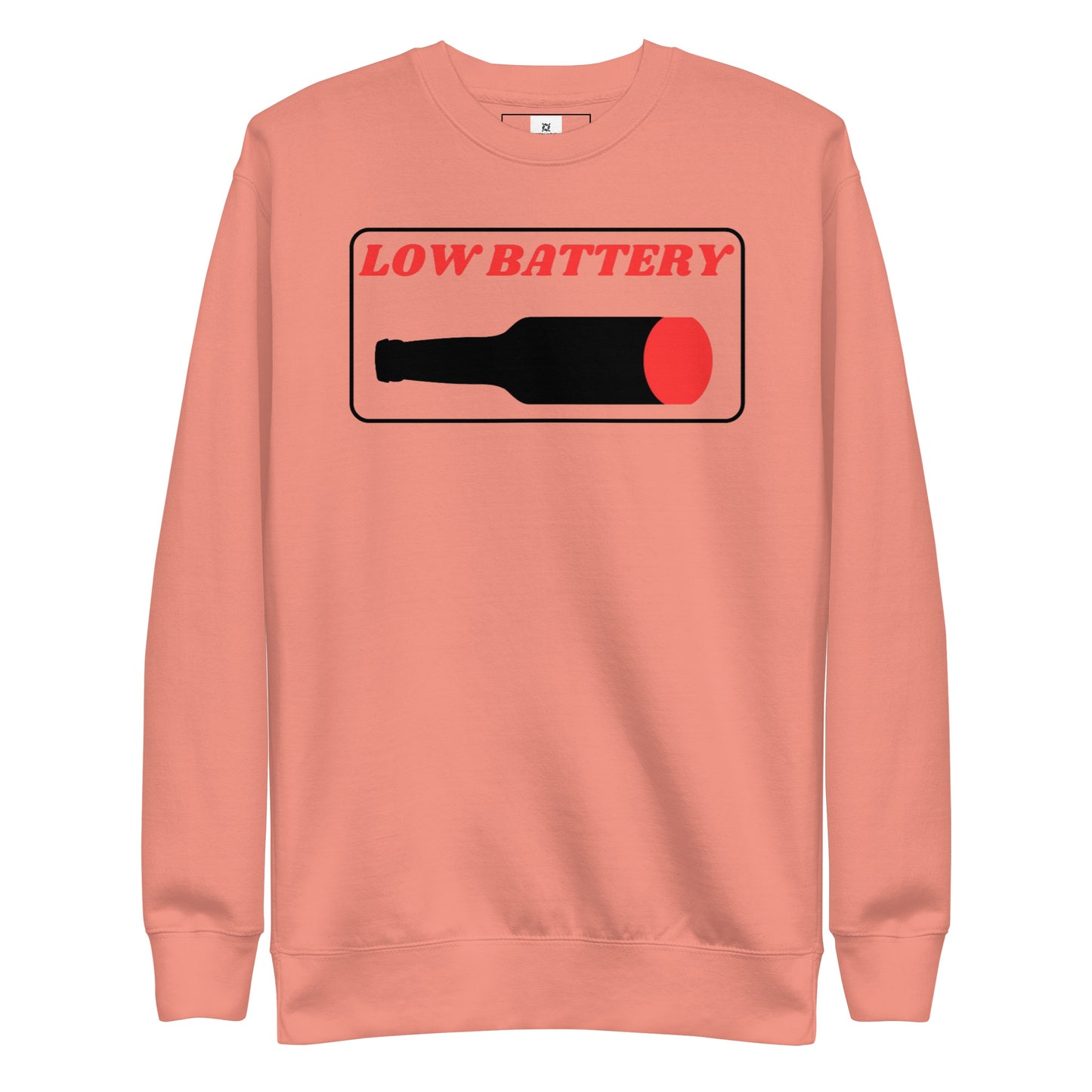 Low Battery Premium Sweatshirt - Light