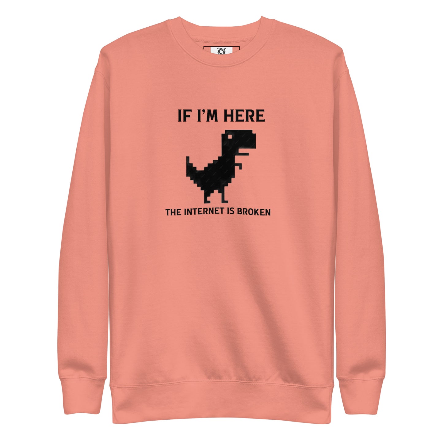 Classic Page Not Found Dino Sweatshirt