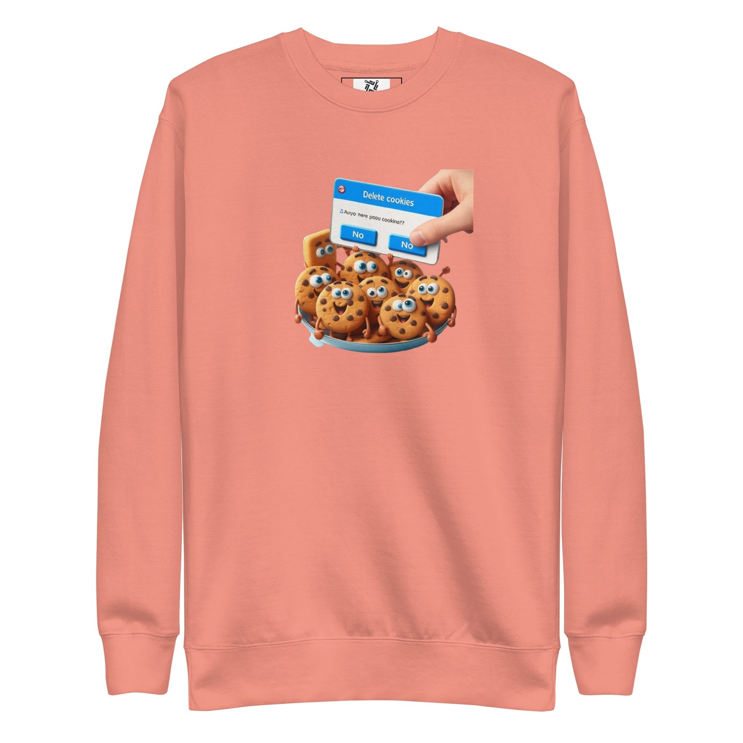 Delete Cookies Sweatshirt