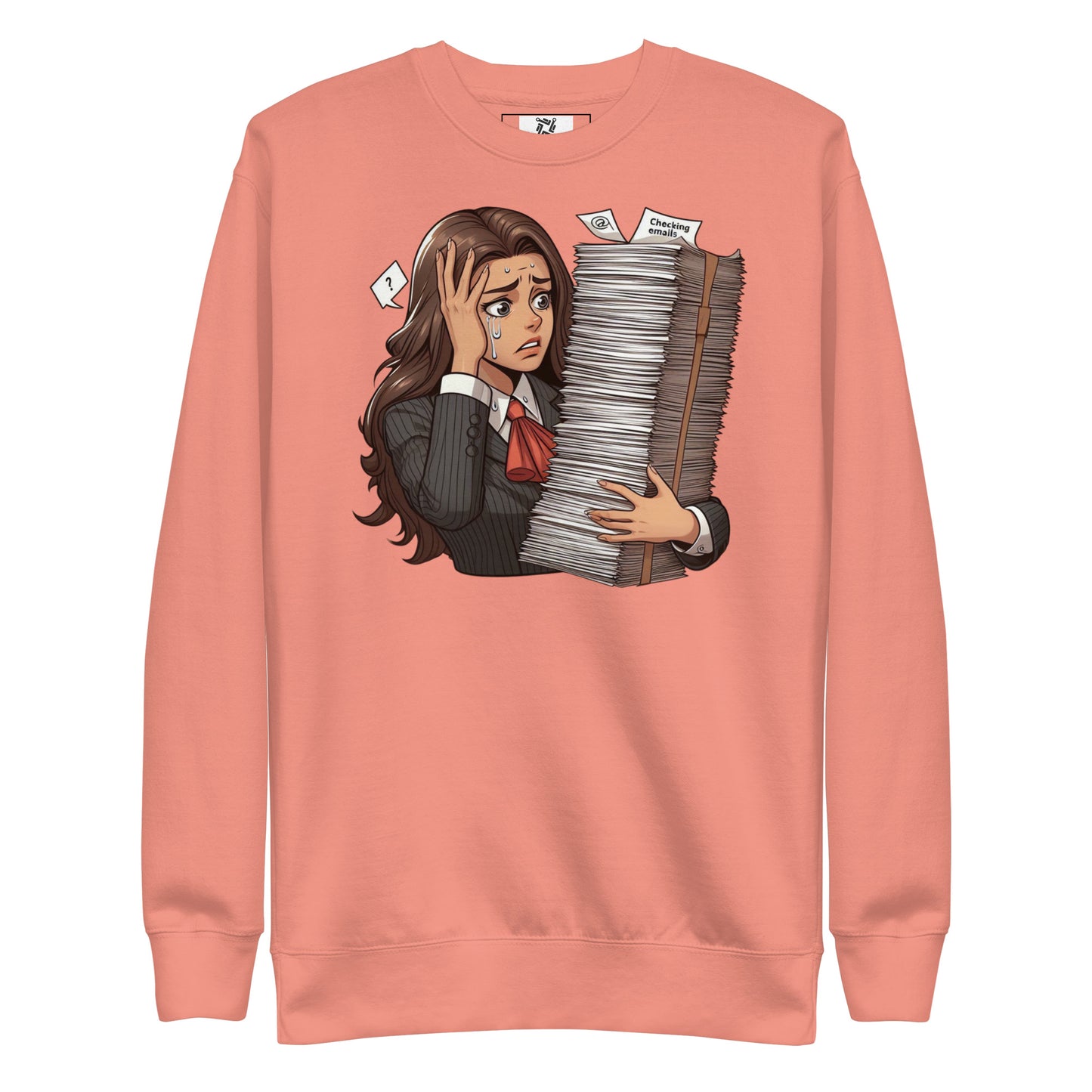 Checking Emails Sweatshirt