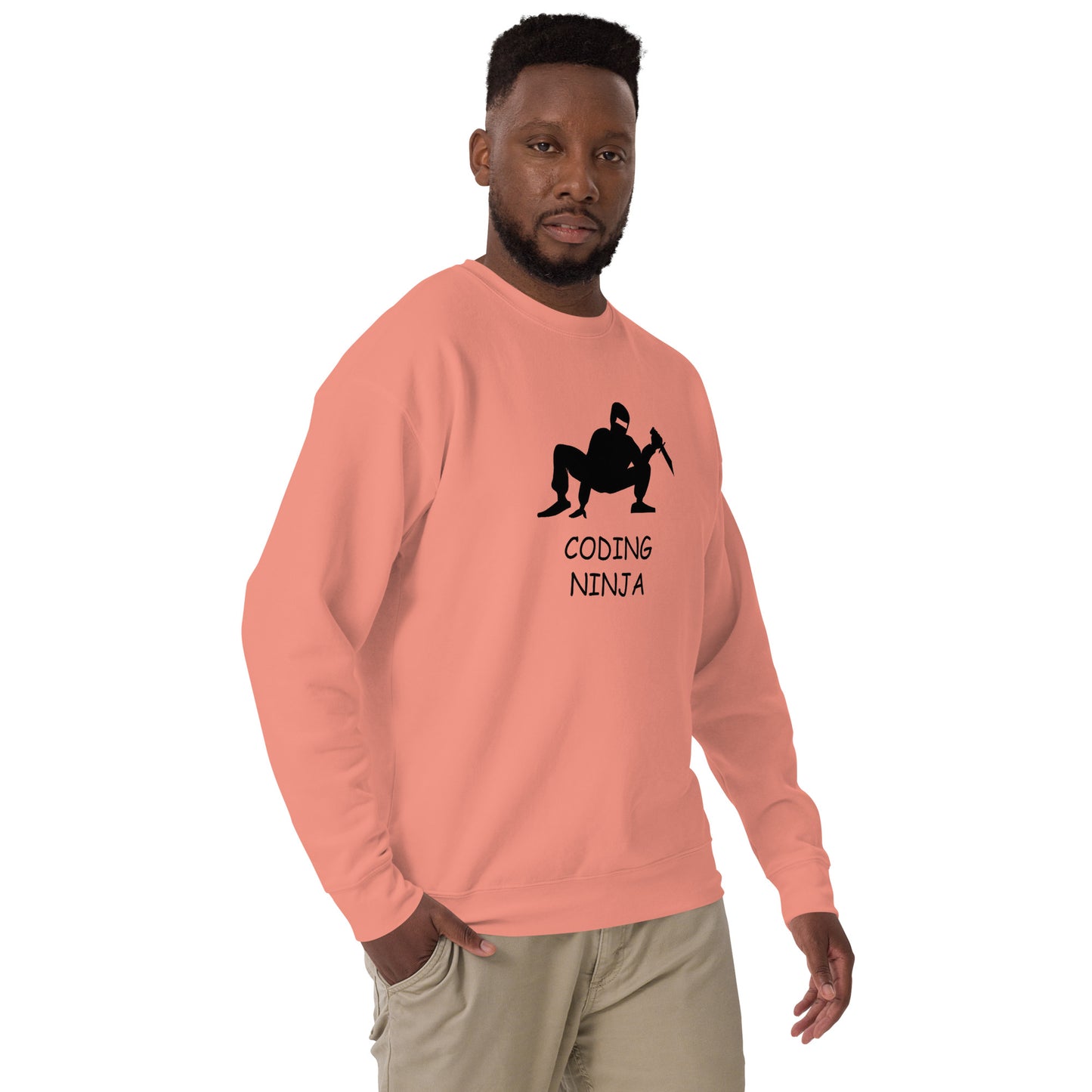 Crouching Ninja Sweatshirt