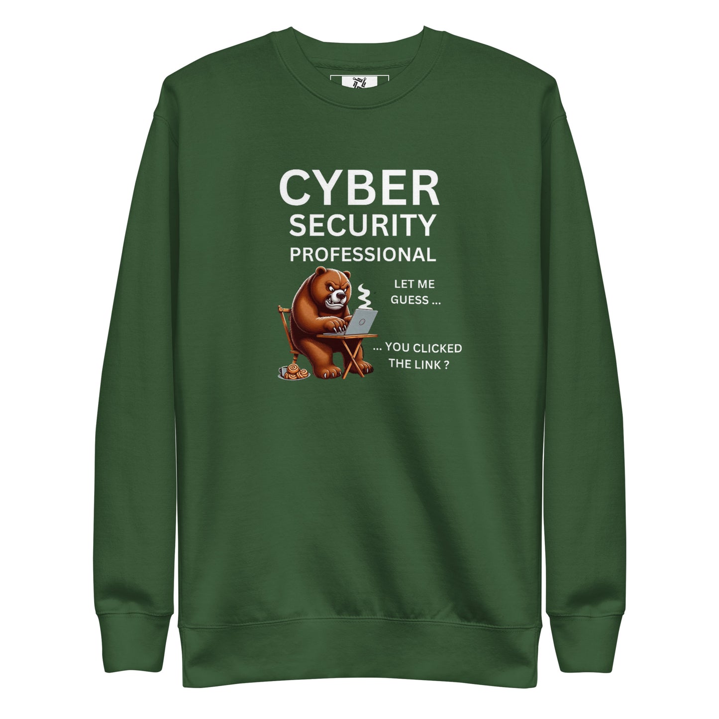 Cyber Bear Sweatshirt - Dark