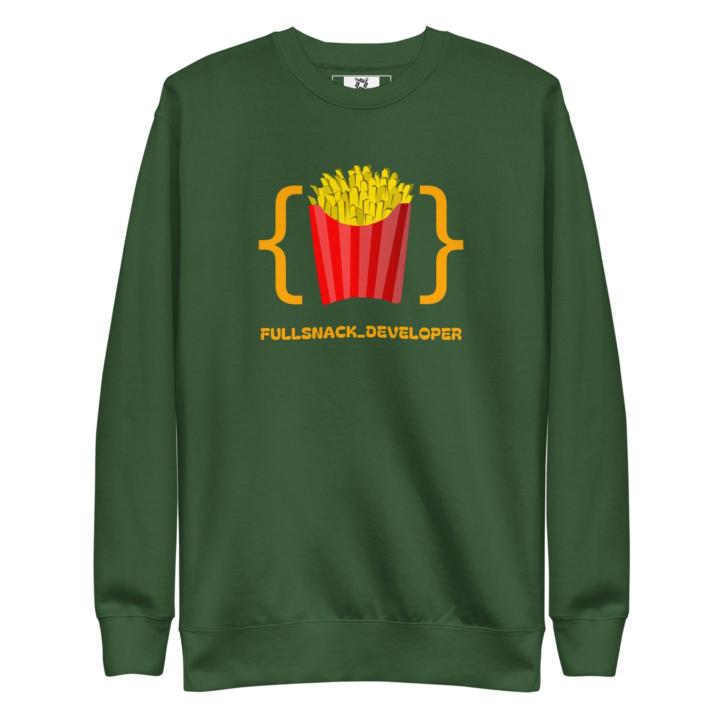 Full Fries Developer Sweatshirt - Dark