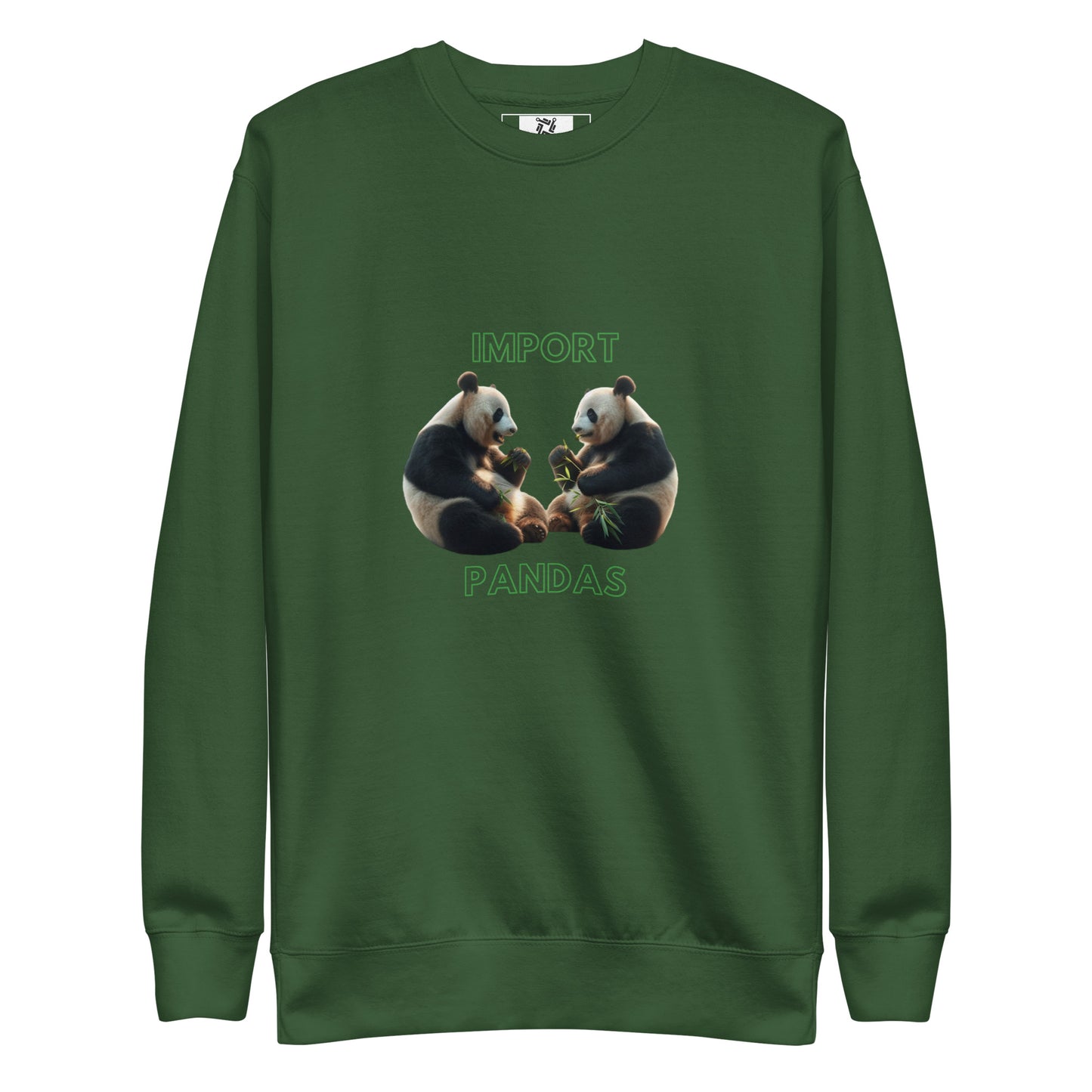 Pandas Import Sweatshirt  - Dark