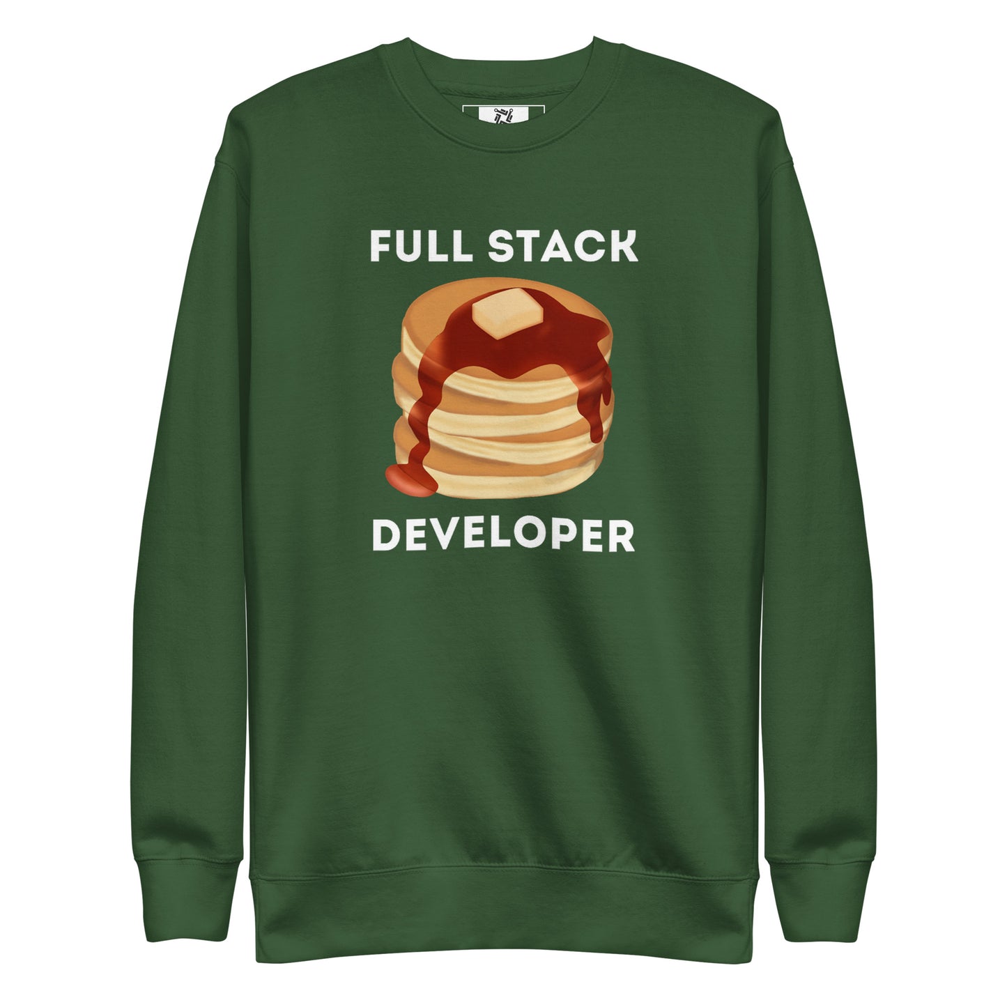 Full Pancakes Developer Sweatshirt - Dark