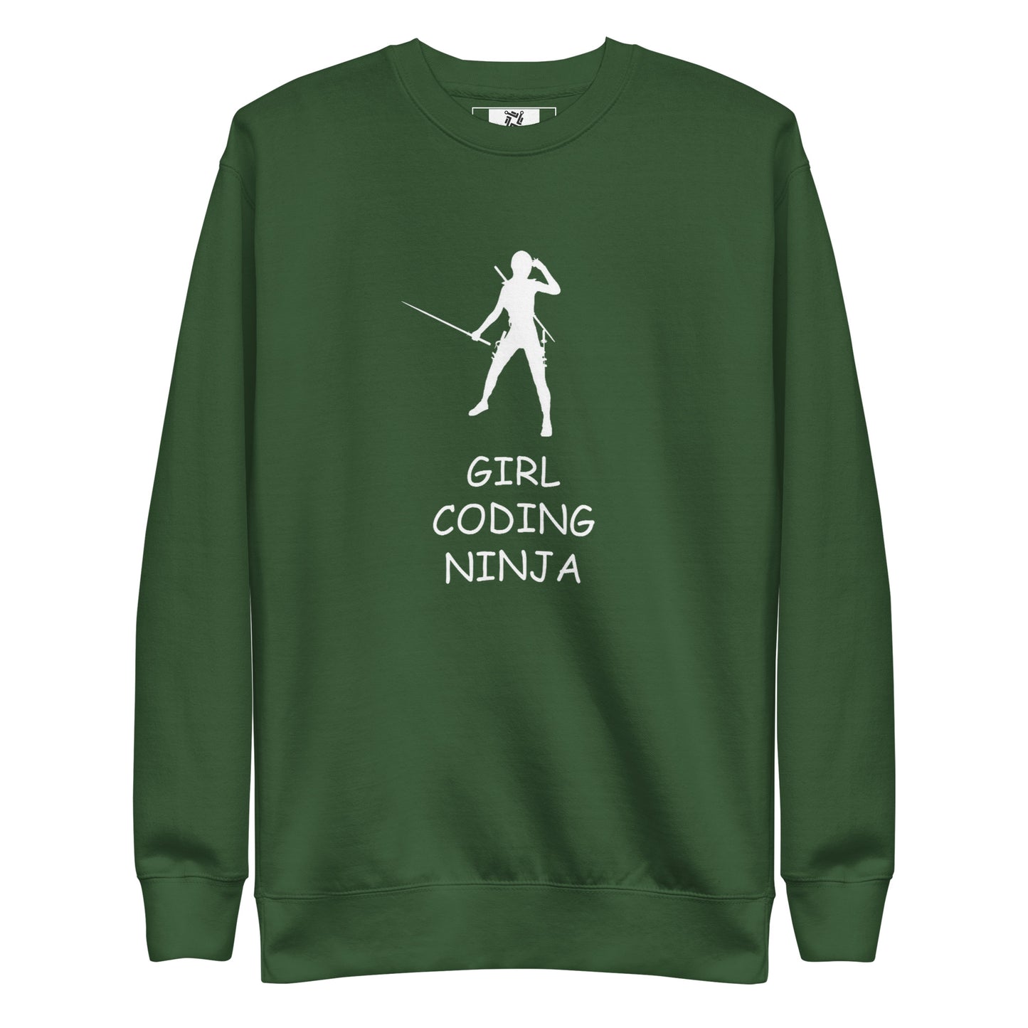 Coding Girl Sweatshirt - Dark