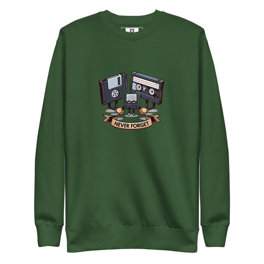 Never Forget Tech Sweatshirt - Dark