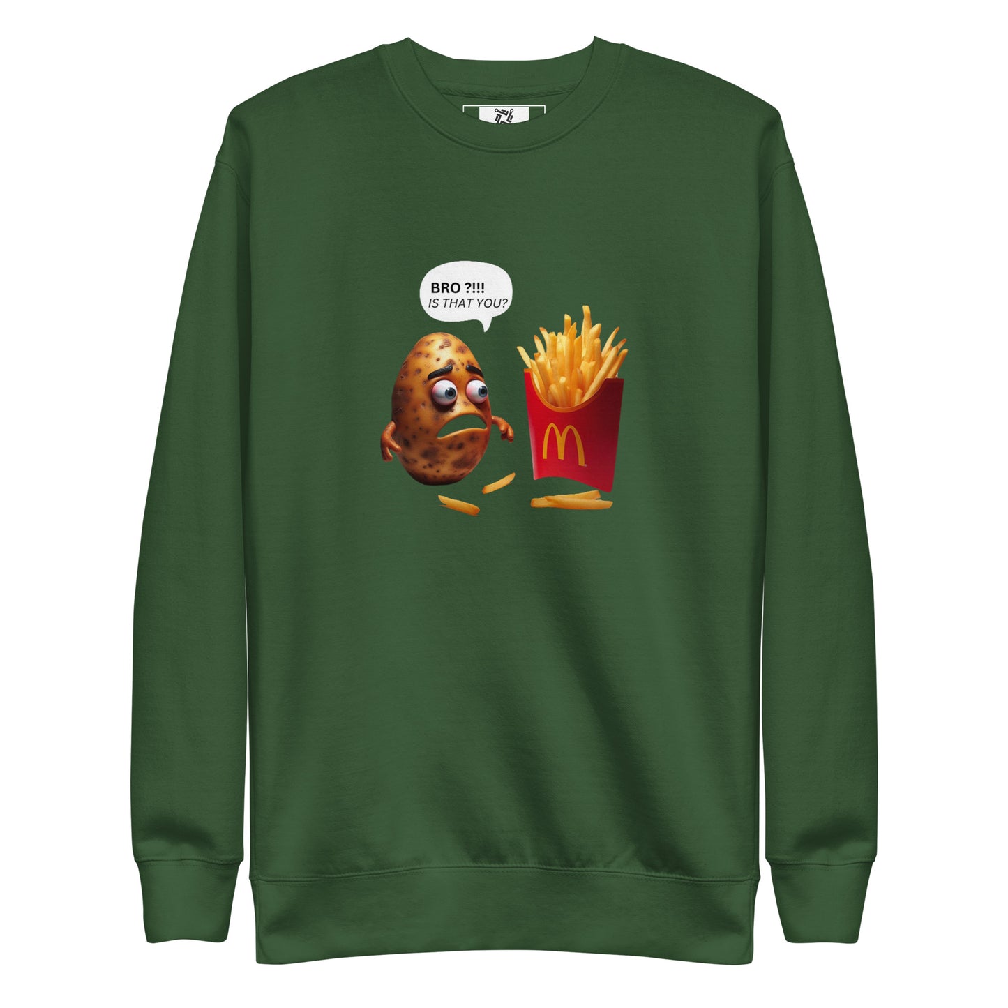 Fried Potato Sweatshirt - Dark