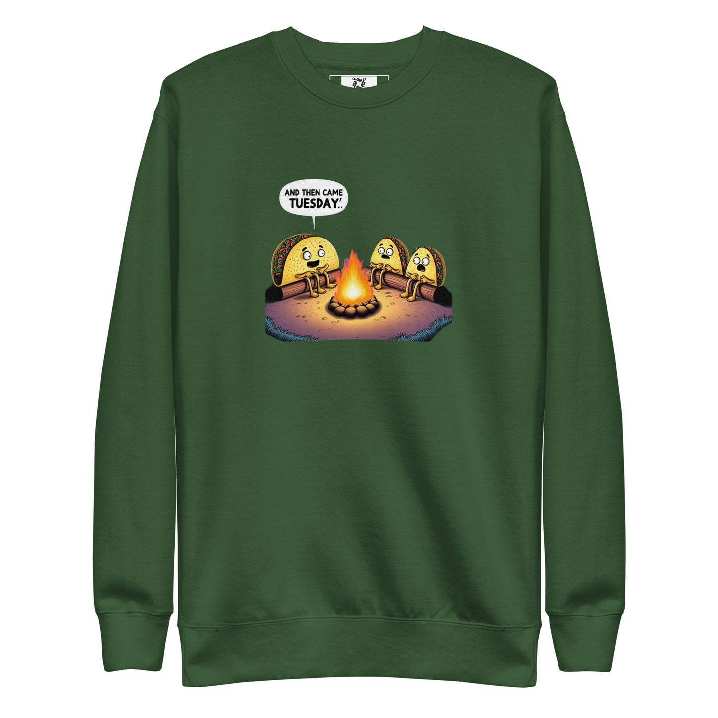 Scared Tacos Sweatshirt - Dark