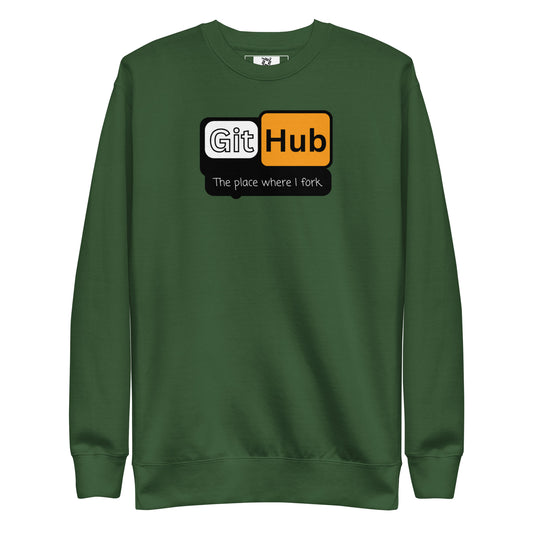 GitHub Sweatshirt - Dark