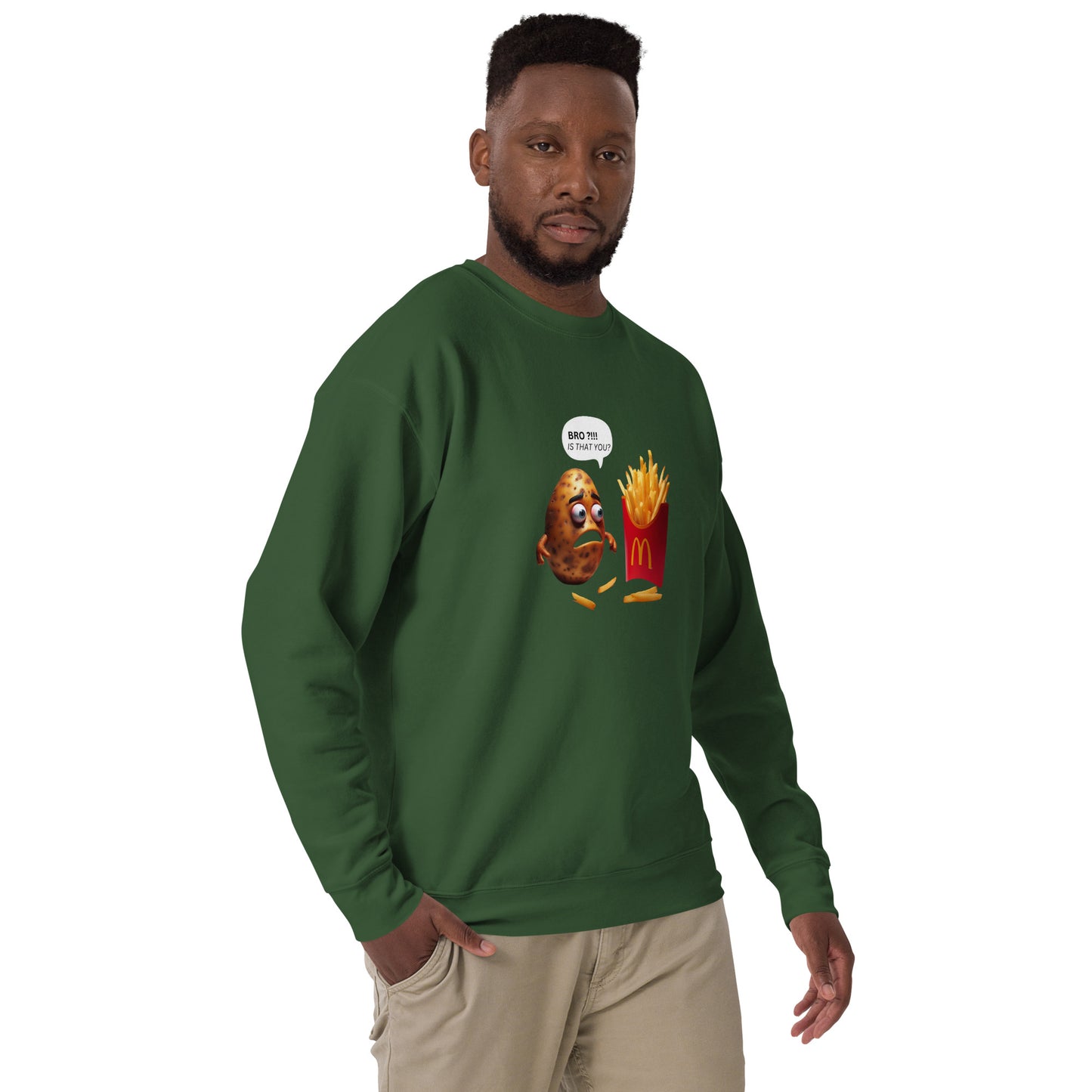 Fried Potato Sweatshirt - Dark