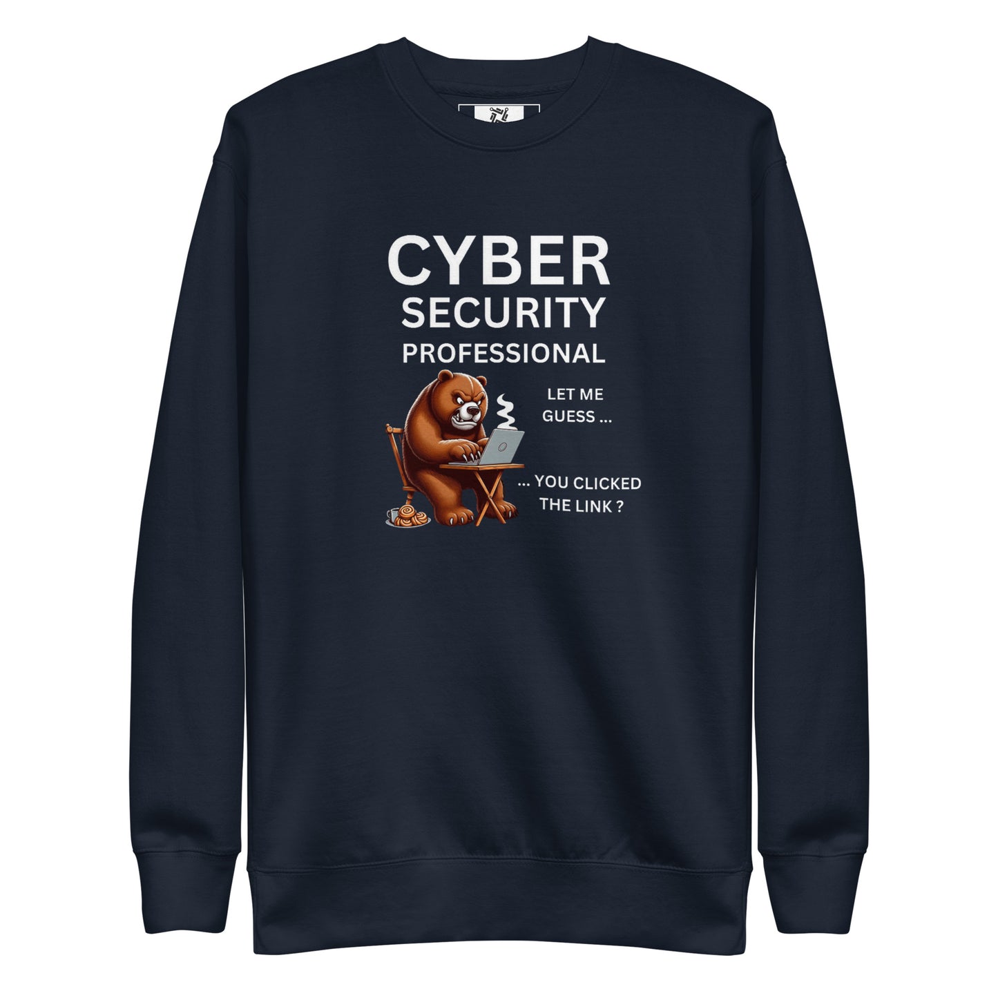 Cyber Bear Sweatshirt - Dark