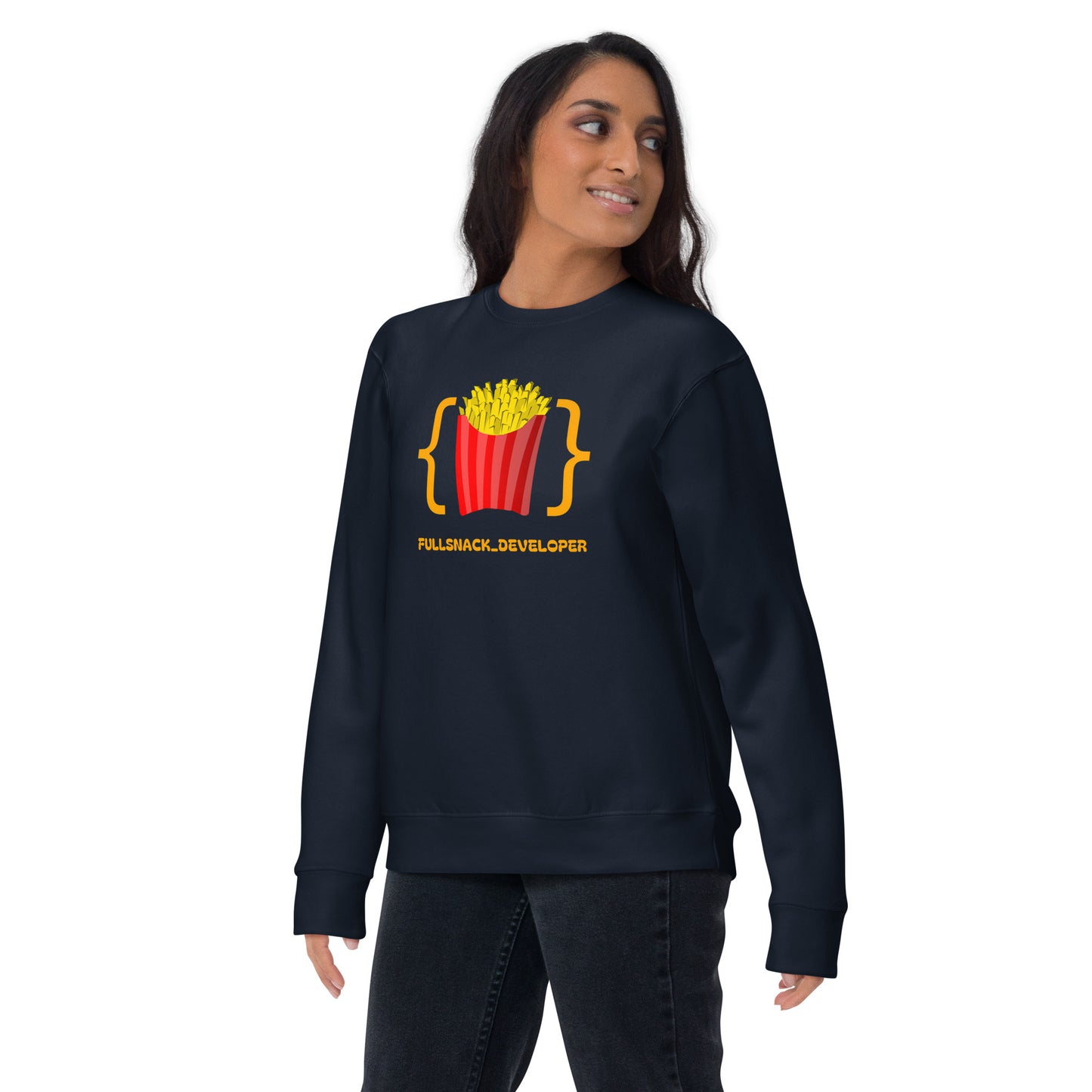 Full Fries Developer Sweatshirt - Dark