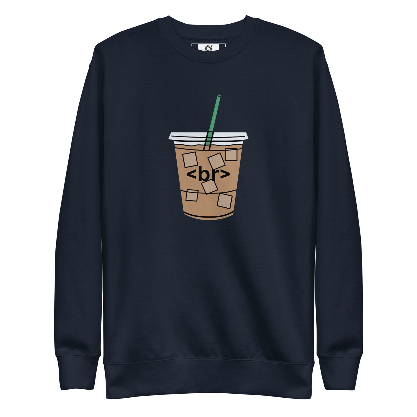 Iced Break Coffee Sweatshirt - Dark