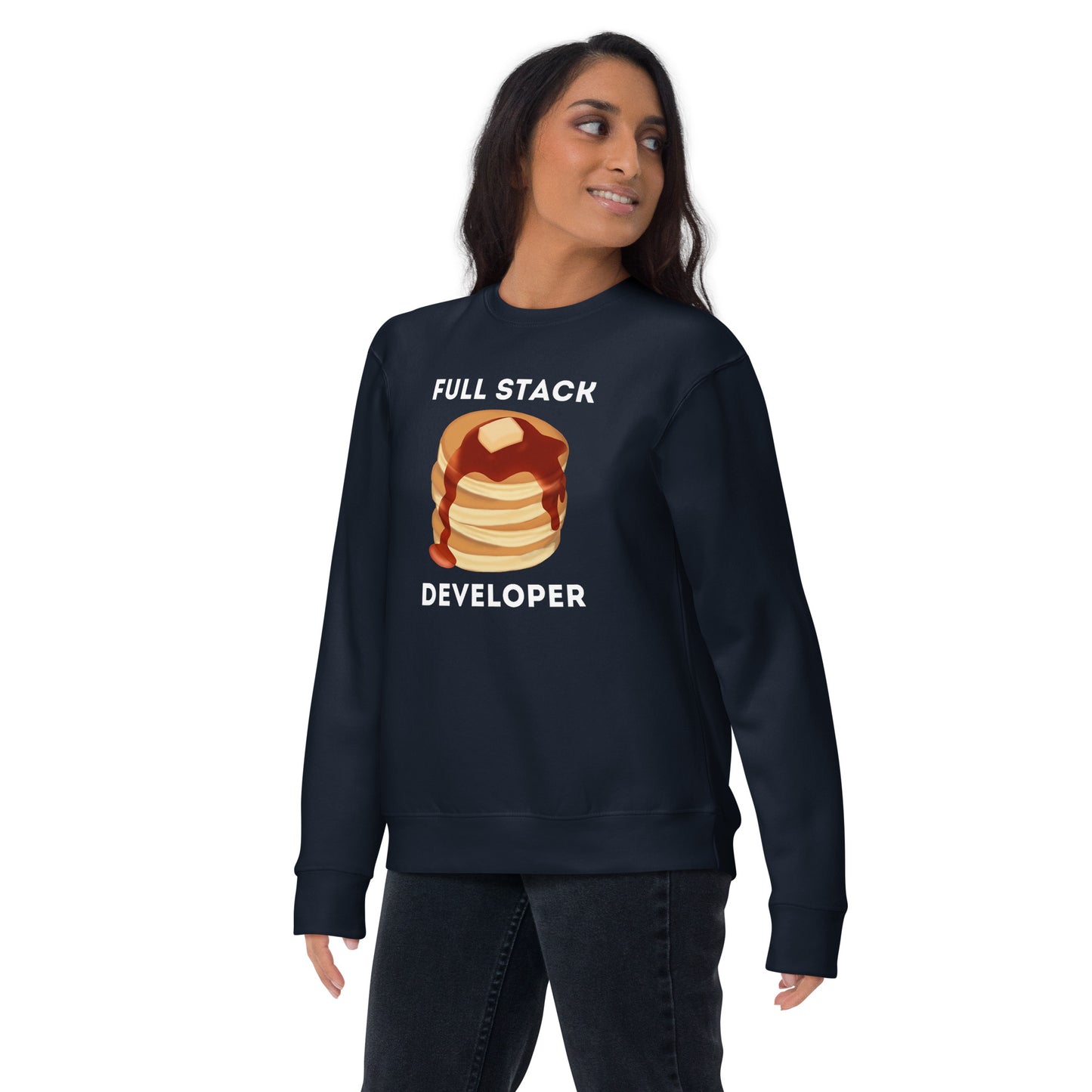 Full Pancakes Developer Sweatshirt - Dark