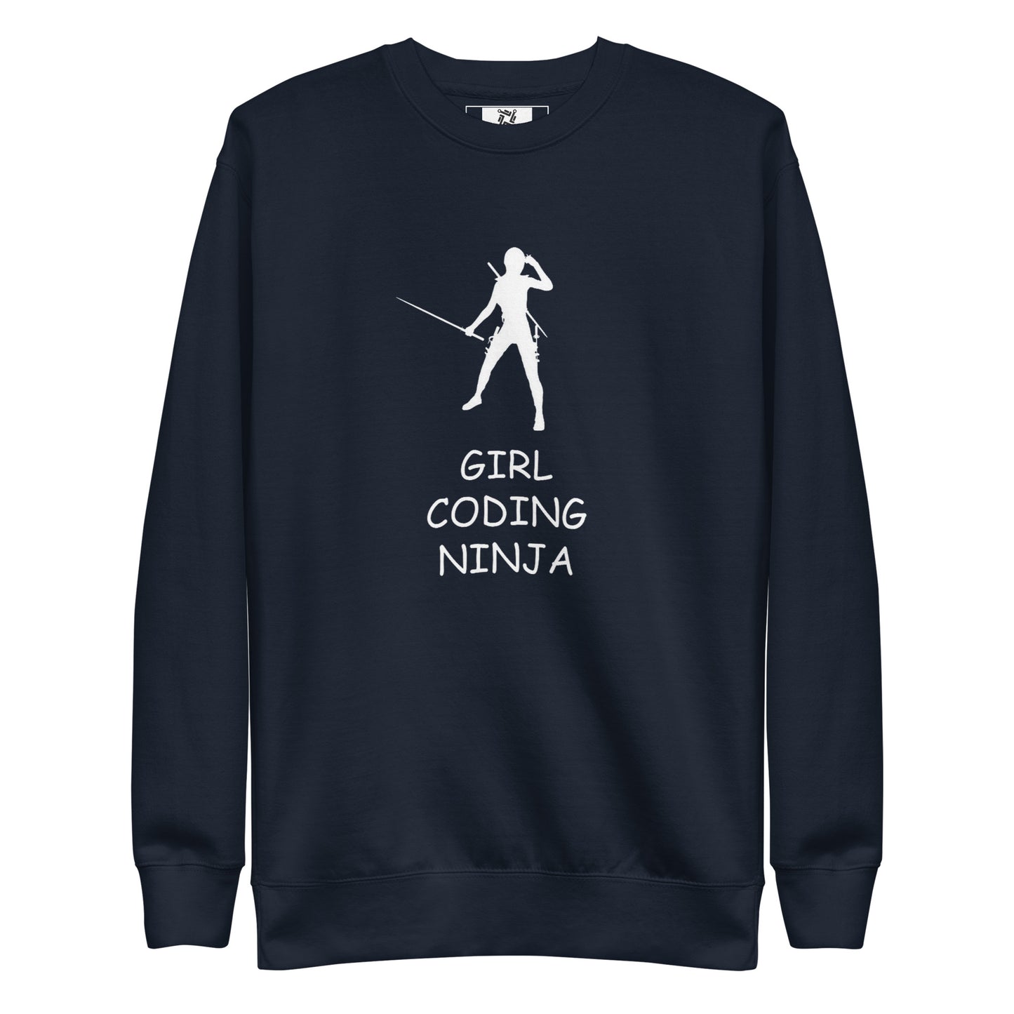 Coding Girl Sweatshirt - Dark