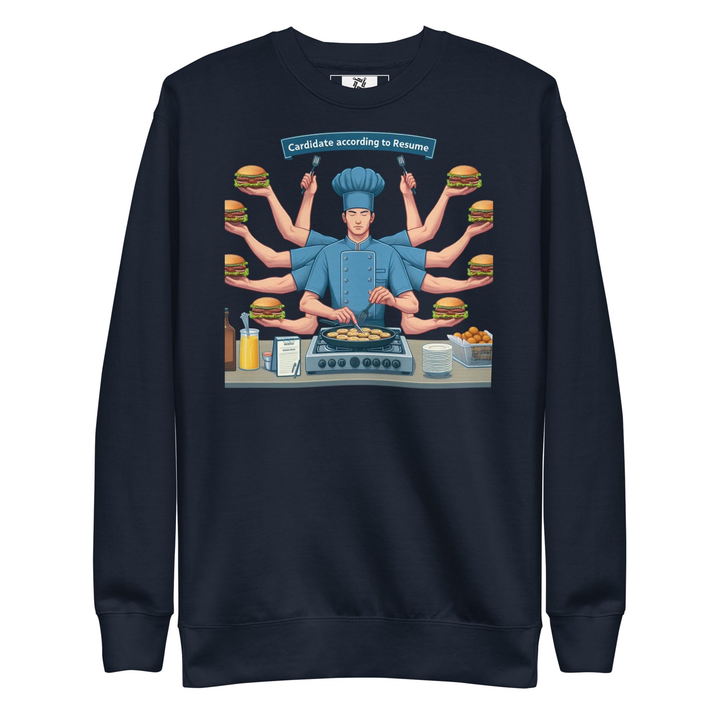 Candidate According to CV Sweatshirt - Dark