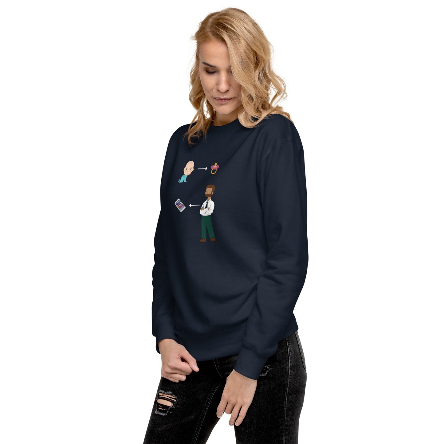 Pacifiers Sweatshirt - Dark