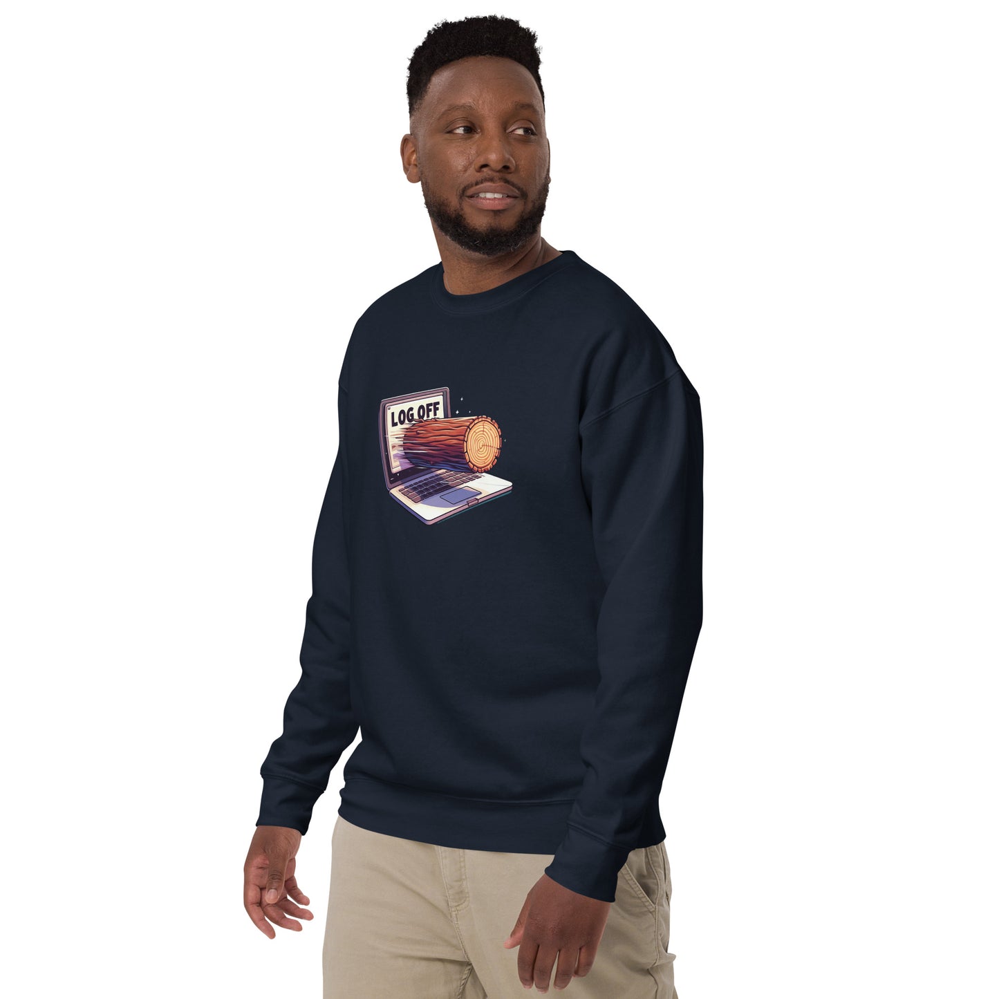 Log Off Sweatshirt - Dark