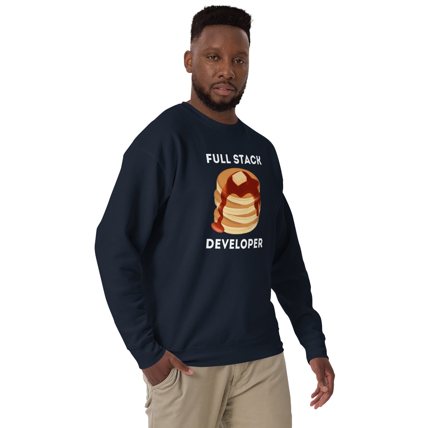 Full Pancakes Developer Sweatshirt - Dark