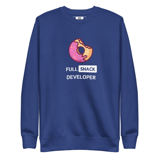 Bit Doughnut Developer Sweatshirt - Dark