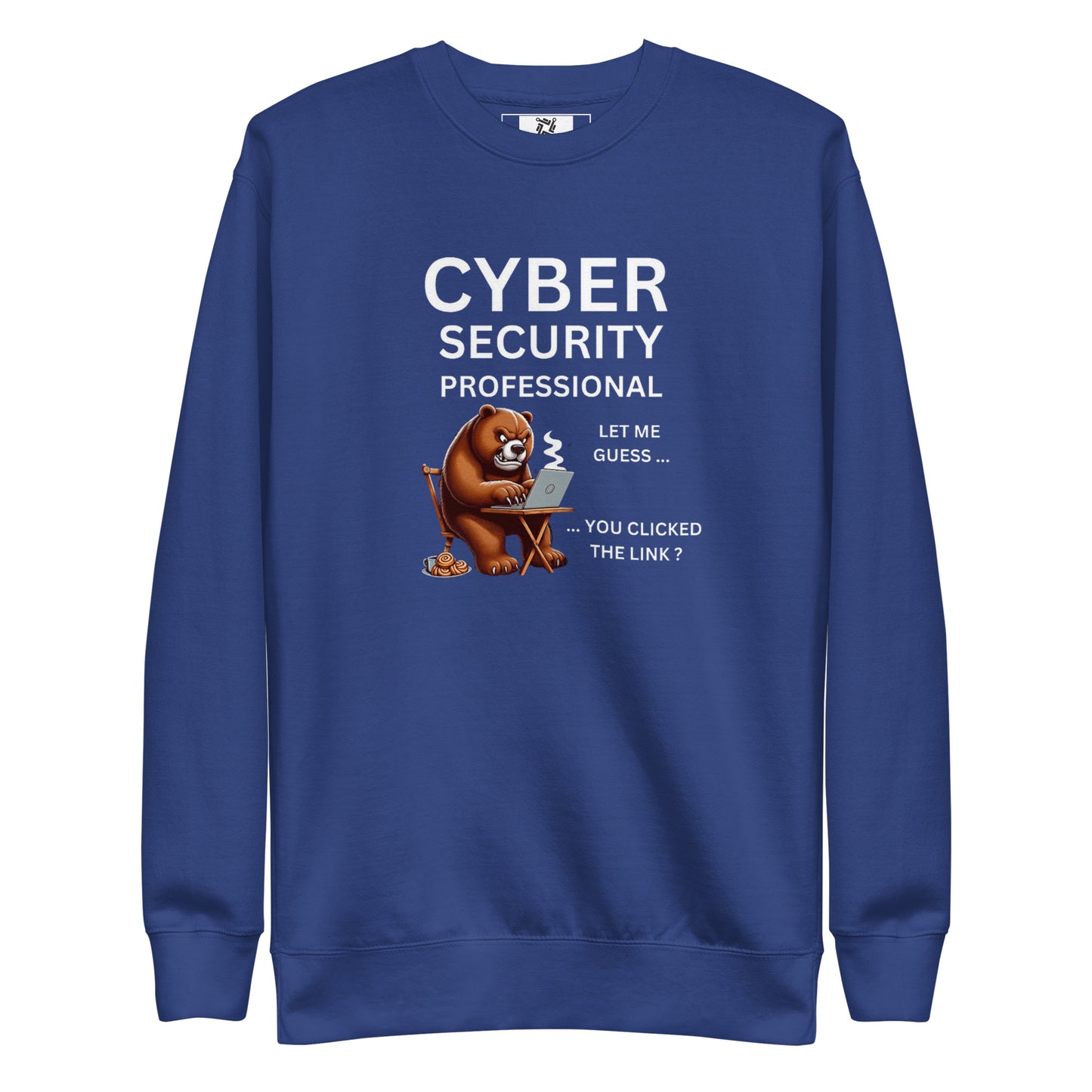 Cyber Bear Sweatshirt - Dark