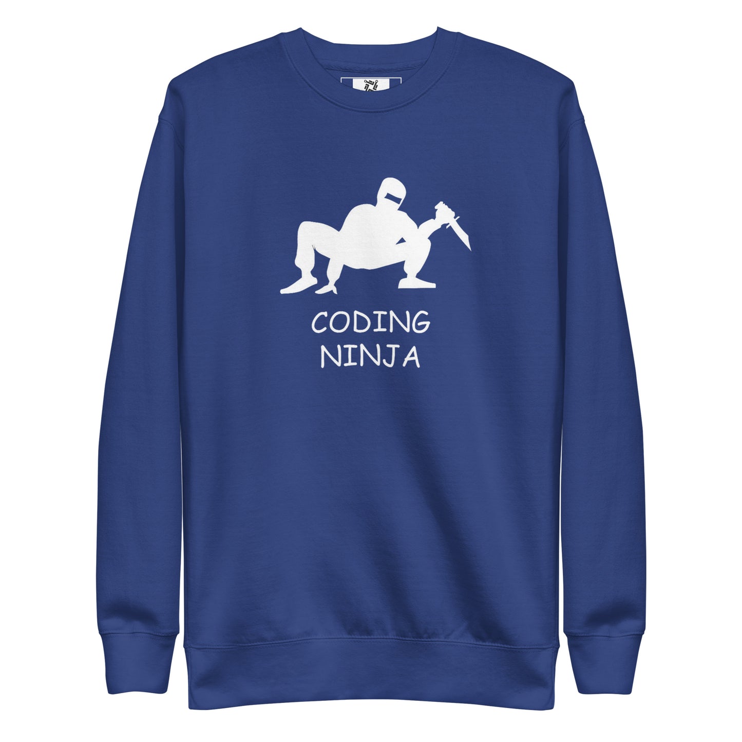 Crouching Ninja Sweatshirt - Dark