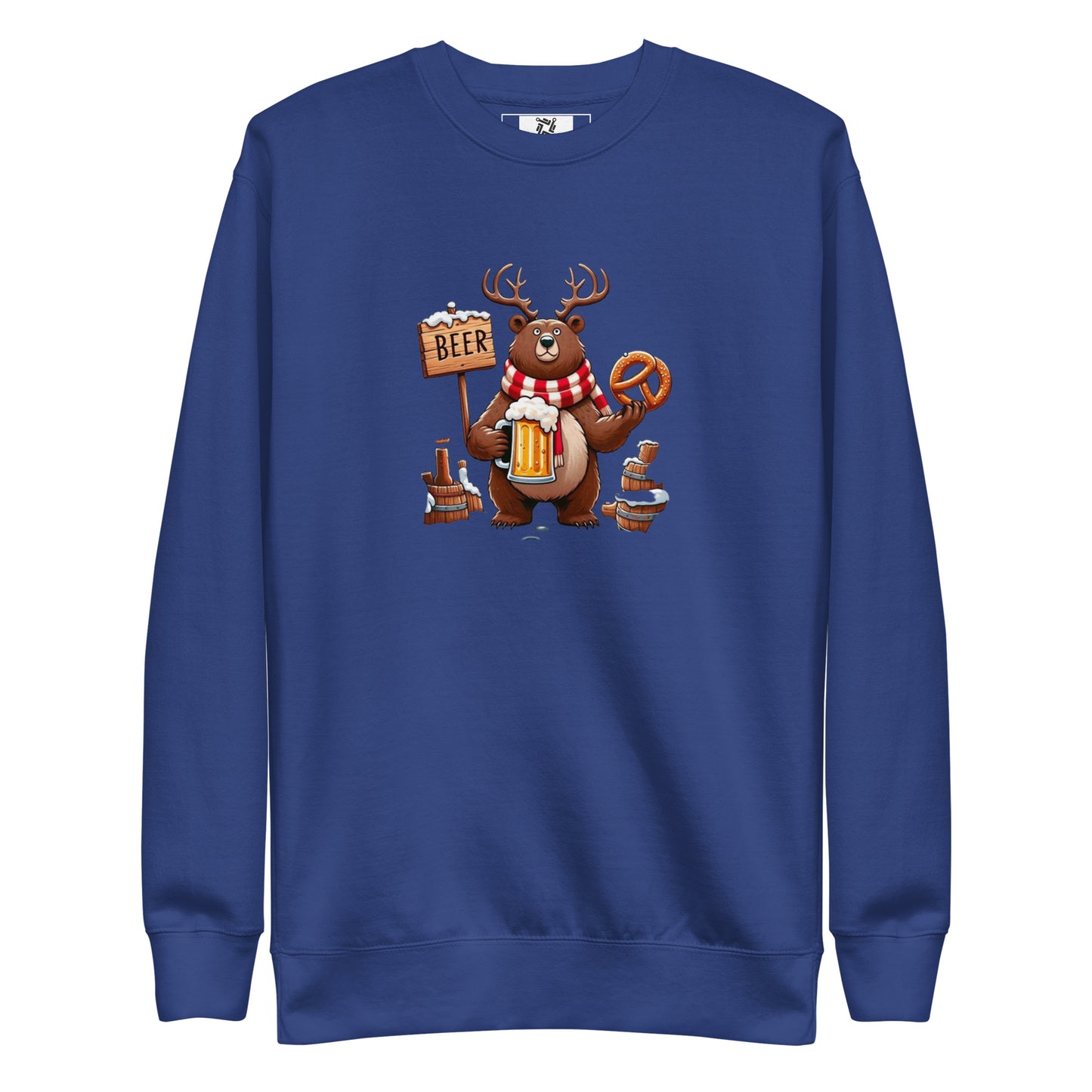 Holiday Bear Sweatshirt - Dark