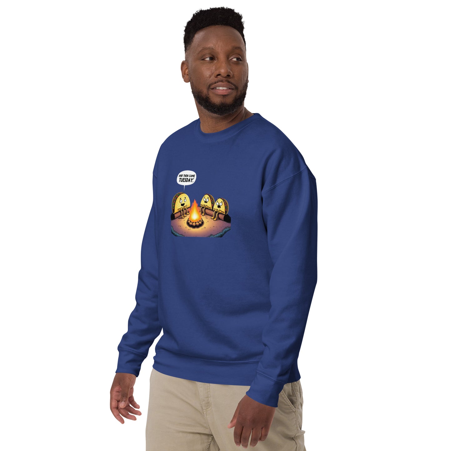 Scared Tacos Sweatshirt - Dark