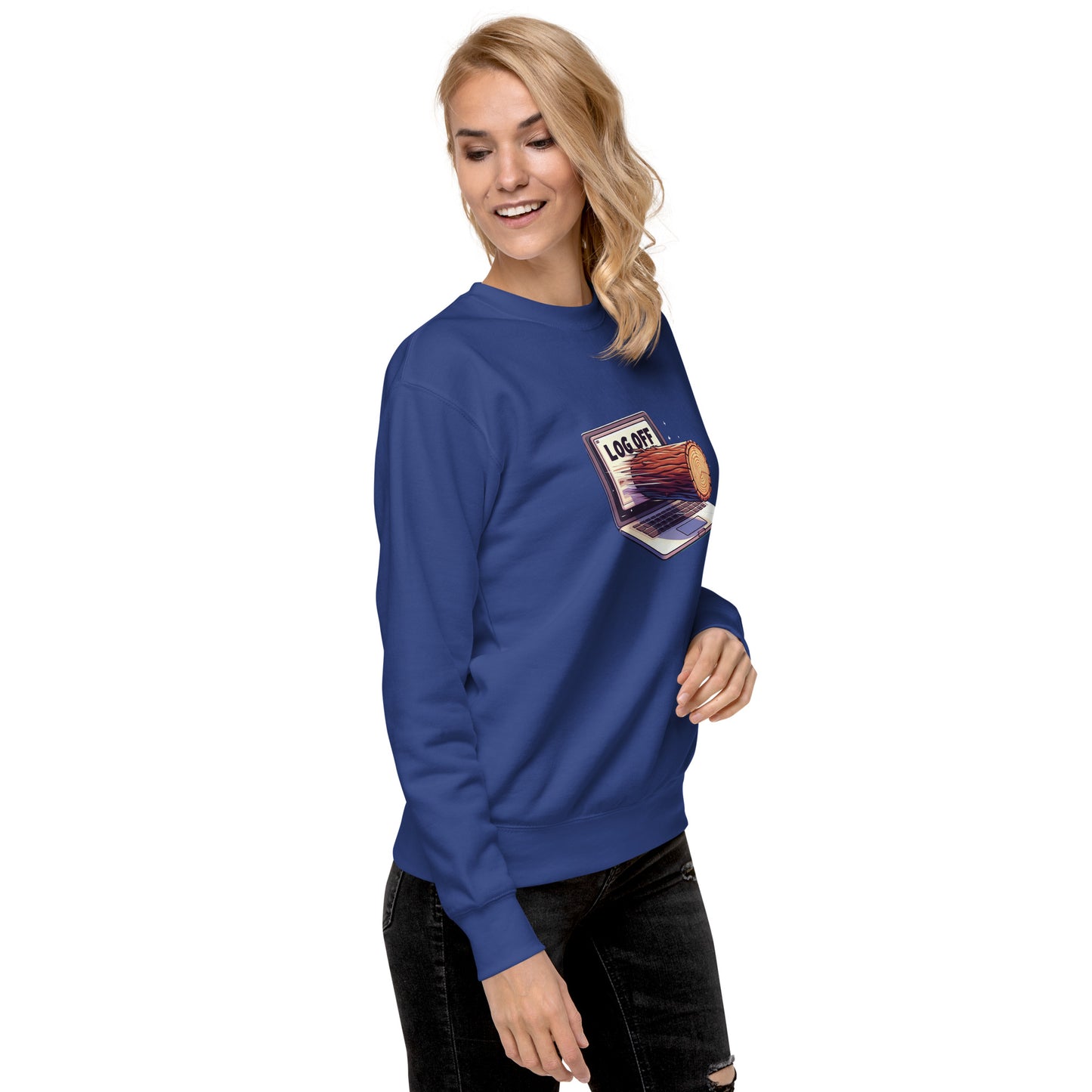 Log Off Sweatshirt - Dark